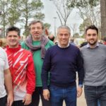 Carloni cumple: Obsequió redes nuevas y otros insumos deportivos al club San Telmo