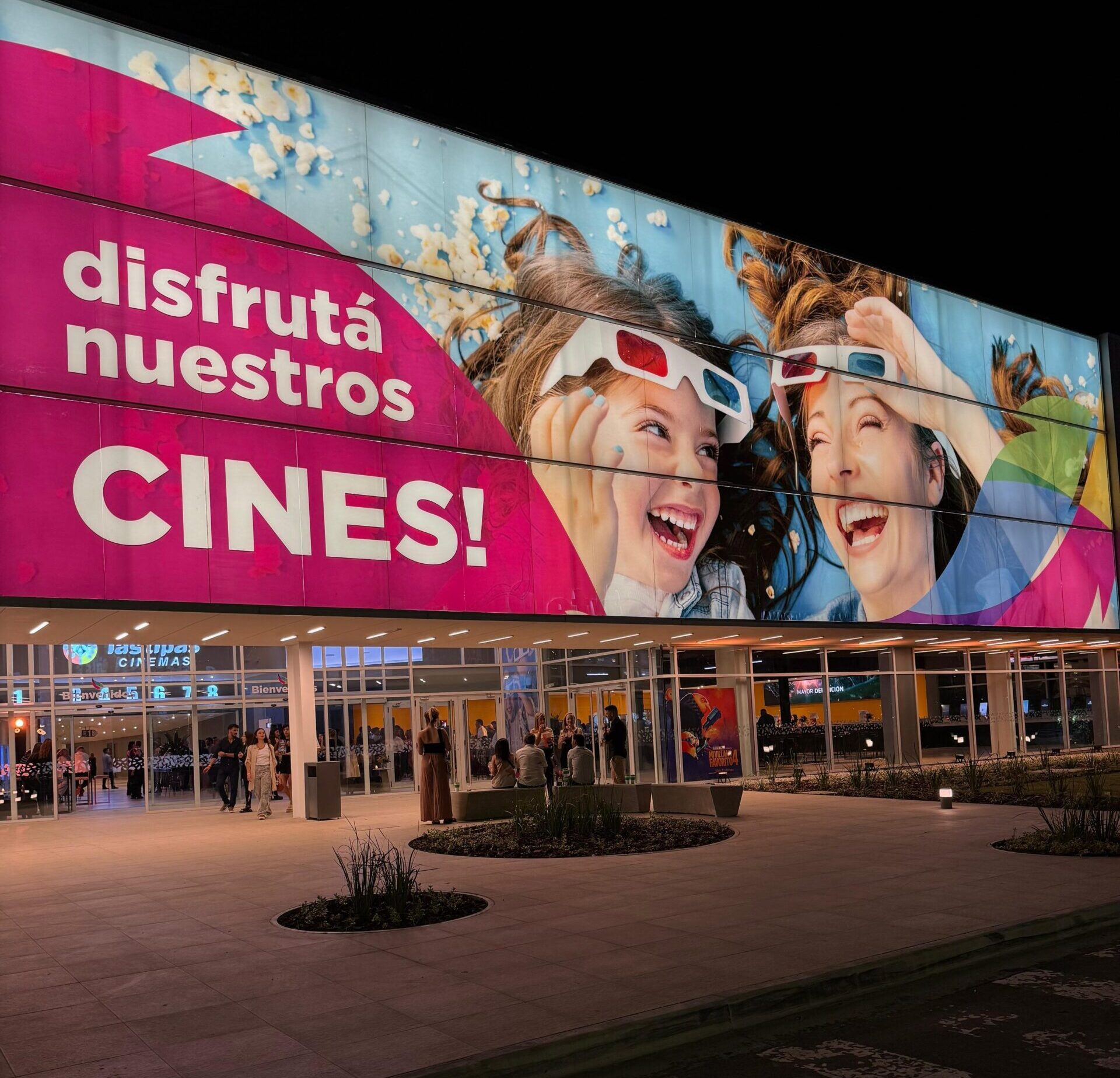Cine Las Tipas en Paso del Bosque: Cartelera y horarios para el fin de semana
