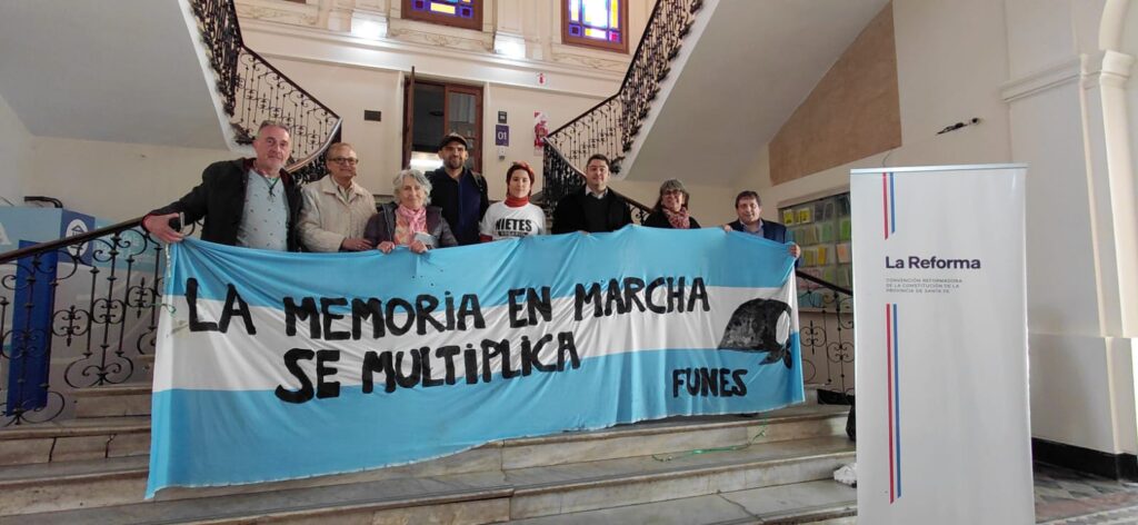 Funes llevó memoria y DD.HH. a la Convención Constituyente de Santa Fe