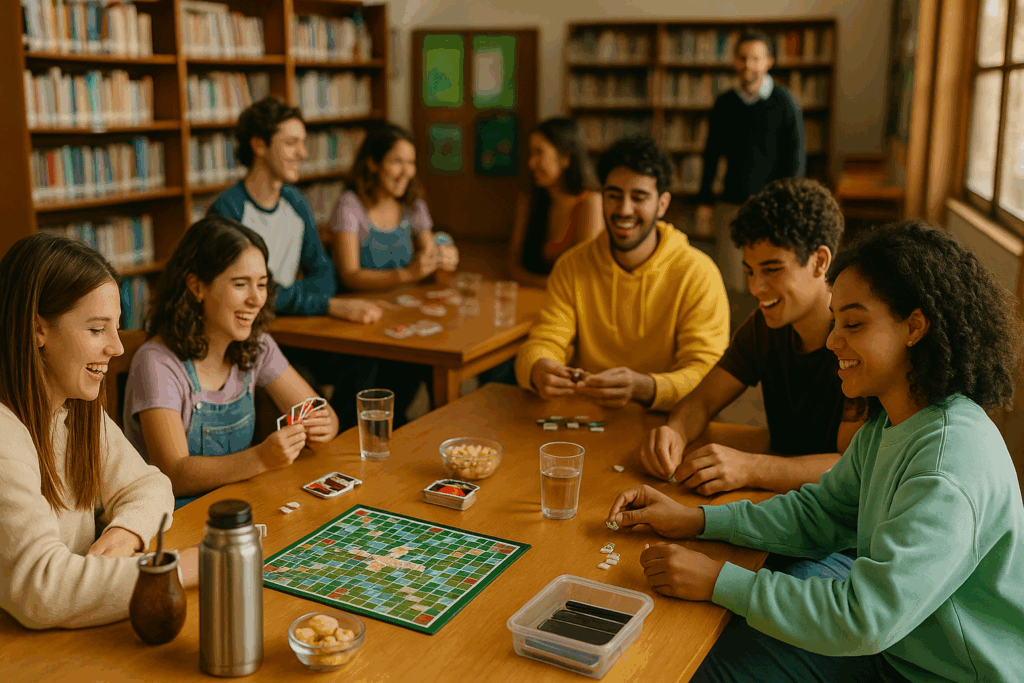 Baigorria: la Biblioteca abrió la Semana de las Juventudes con juegos y propuestas