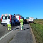 Fatal en la autopista Rosario-Córdoba: murió un joven de 28 años en un choque entre camiones Accidente fatal autopista Rosario Córdoba Carcarañá km 339