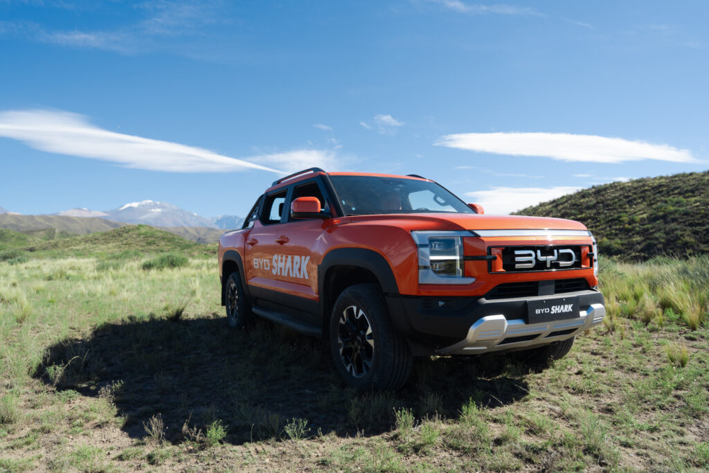 BYD Shark Argentina pickup híbrida enchufable precio