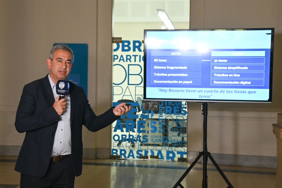 Javkin tasas Rosario eliminación burocracia conferencia