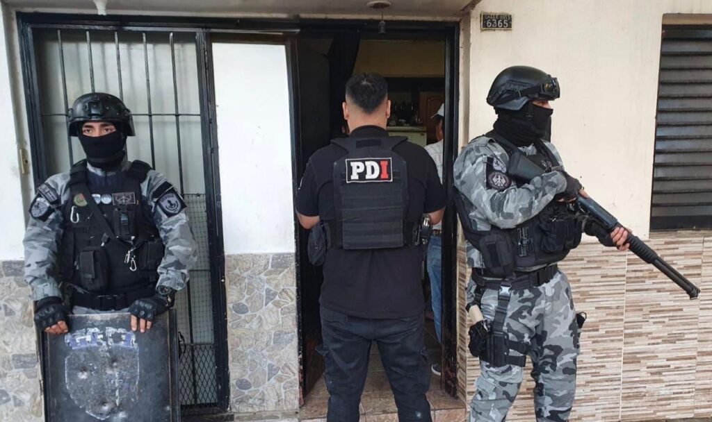 Secuestro drogas PDI Rosario: operativo en zona sudoeste con más de 6 kilos de marihuana