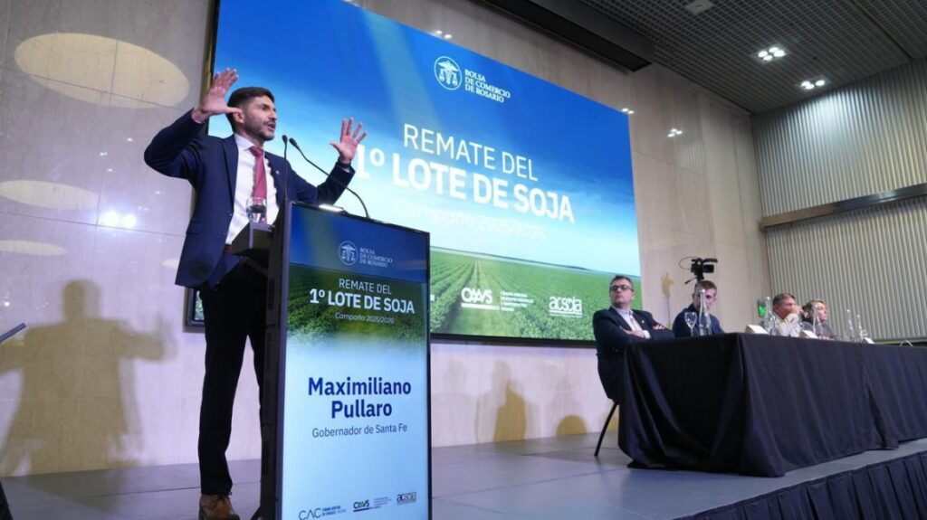 Pullaro Bolsa Comercio Rosario soja rutas nacionales infraestructura