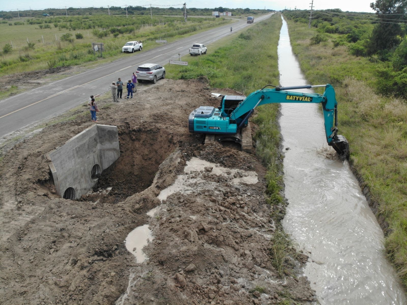 inversión hídrica Santa Fe limpieza de canales