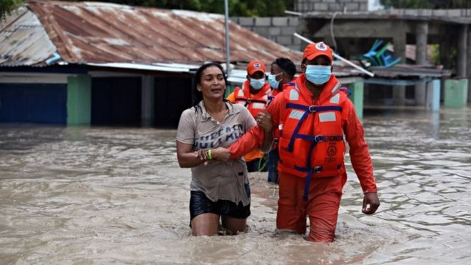 Tormenta tropical Laura: el daño causado en República Dominicana y Haití. Dejó al menos 12 muertos