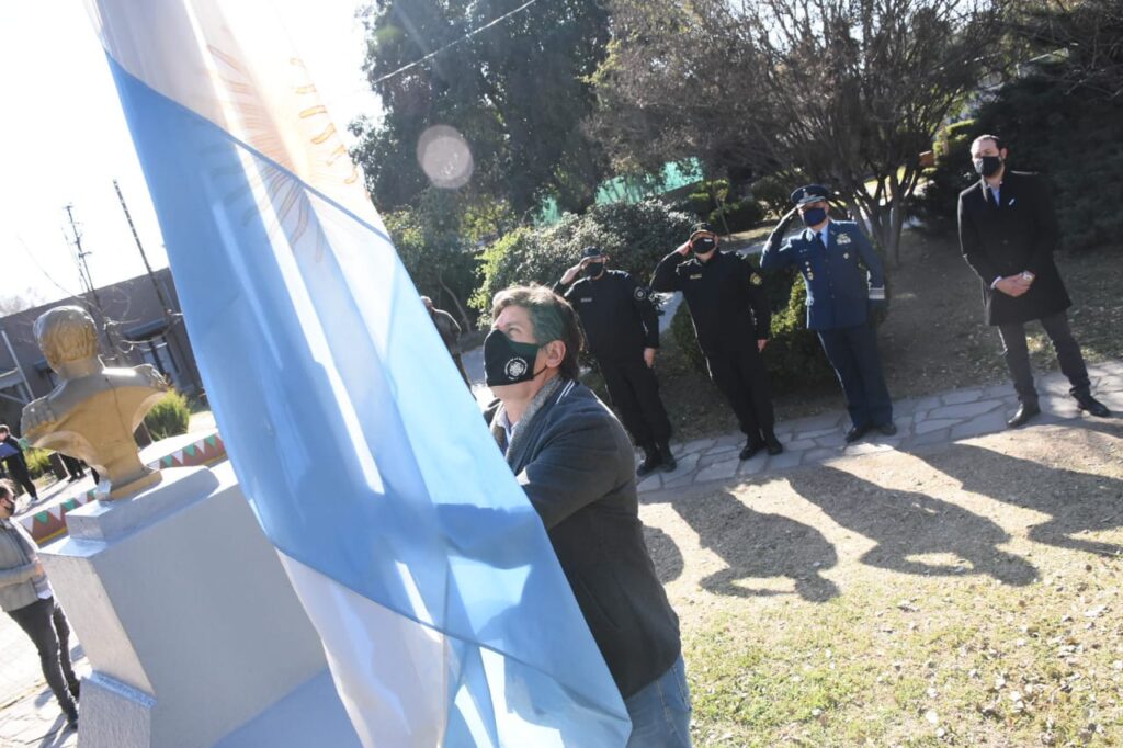 Santacroce presentó la web del Museo Murray en agasajo al día de Funes