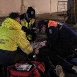 Defensa Civil le salvó la vida a una mujer en medio del temporal en Funes Defensa Civil Funes operativo durante el temporal