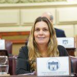 Di Stefano destacó el avance en la obra del Camino de la Cremería Silvana Di Stefano en la Cámara de Diputados de Santa Fe destacando el avance del Camino de la Cremería