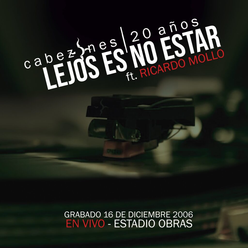 Cabezones presenta su nueva versión de "Lejos es no estar" con Ricardo Mollo
