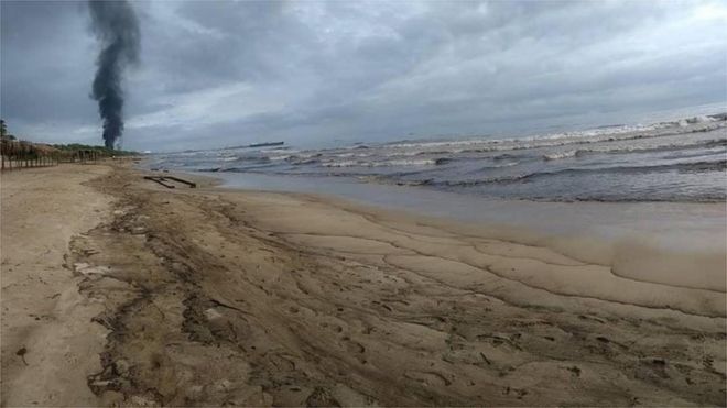 "El mundo se preocupa por el derrame en isla Mauricio pero en Venezuela hay uno el doble de grande"