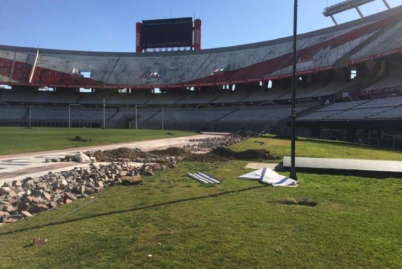 River: arrancó la remodelación del Monumental