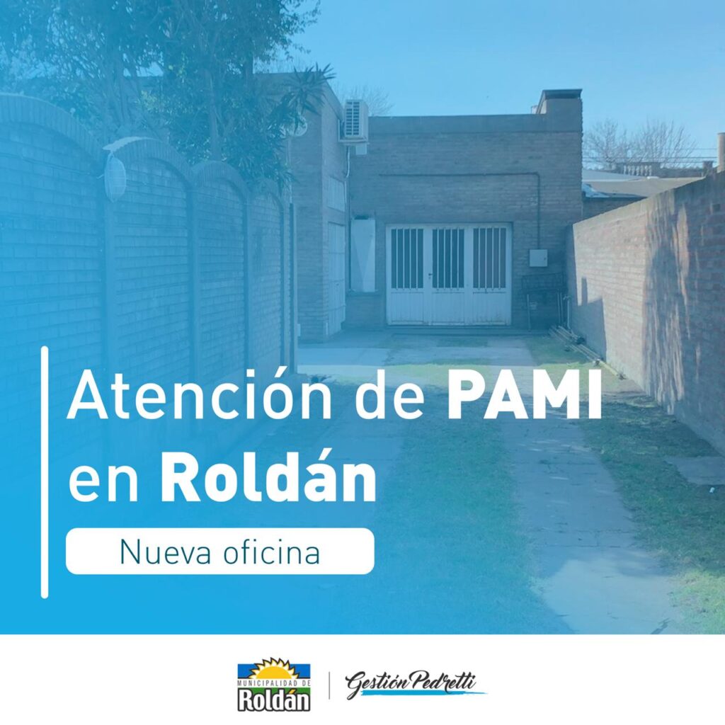 La oficina PAMI llega a Roldán