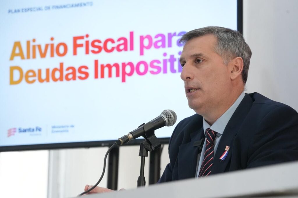 alivio fiscal Santa Fe Pablo Olivares