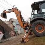 Búnkeres narco Santa Fe: retroexcavadora derriba un punto de venta de drogas en Villa Gobernador Gálvez