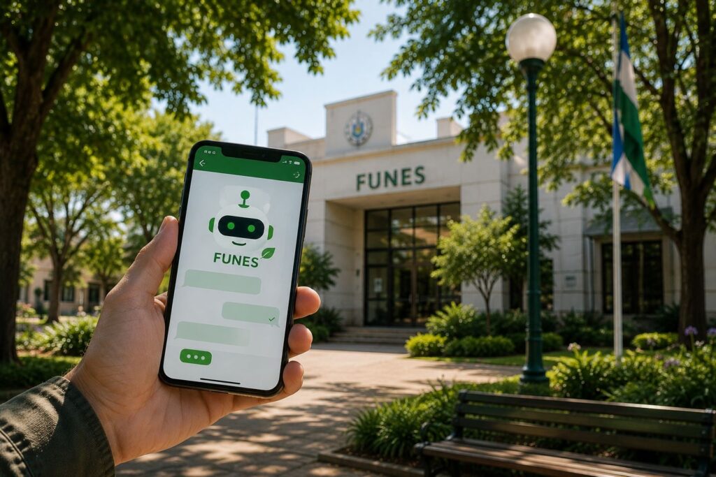 Chatbot Funes: ordenanza con inteligencia artificial para atención municipal