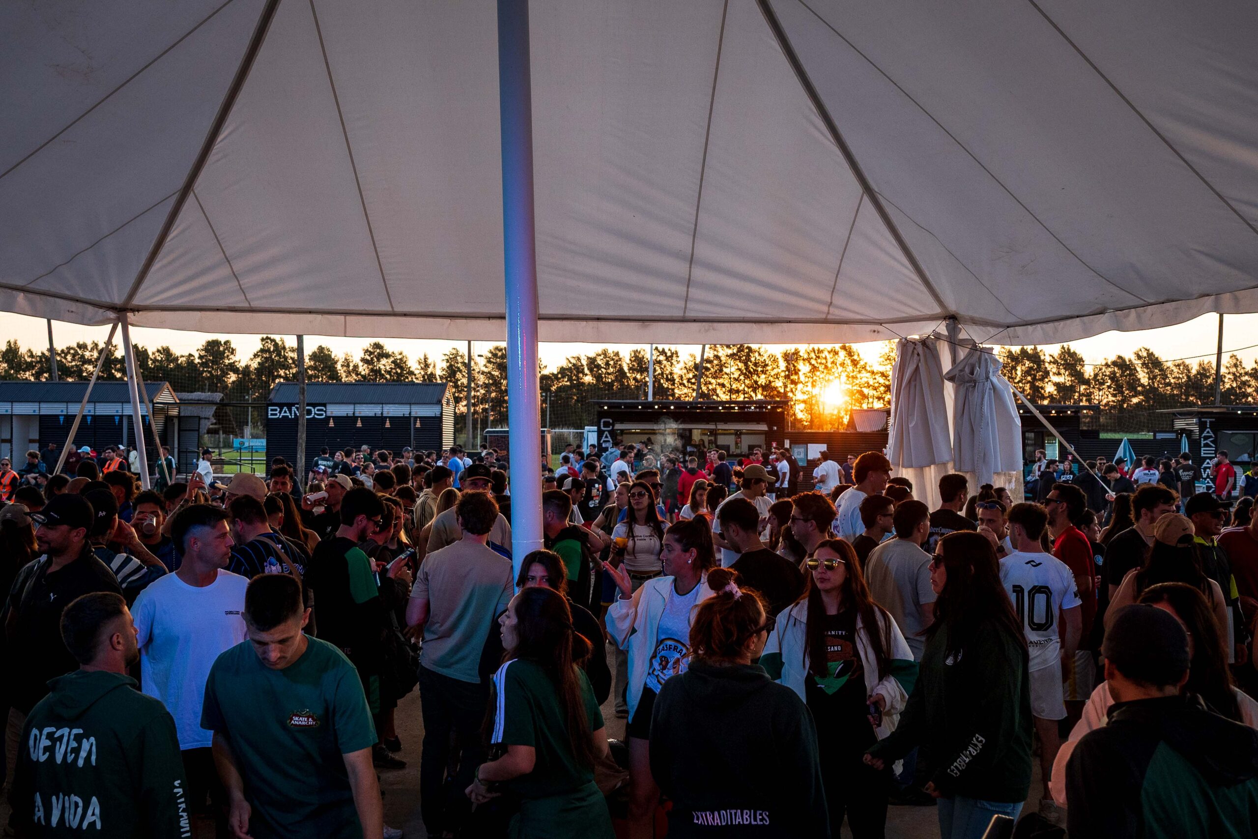 After de Copa Pymes Damfield con DJs en vivo y publico