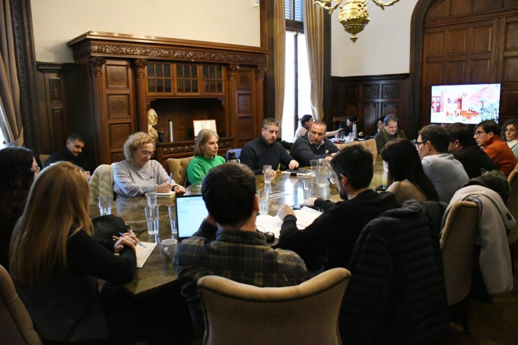 Mesa de trabajo sobre cuidacoches en Rosario reunida en el Concejo Municipal