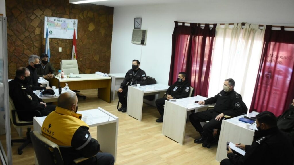 Encuentro de coordinación para optimizar los controles de seguridad