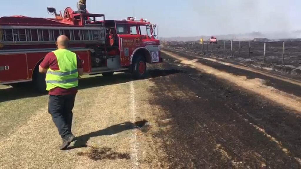 #Funes: #Incendio detrás del Complejo Damfield