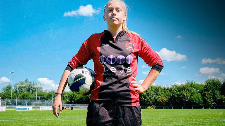 Fútbol holandés: Ellen Fokkema será la primera jugadora que integrará un equipo masculino