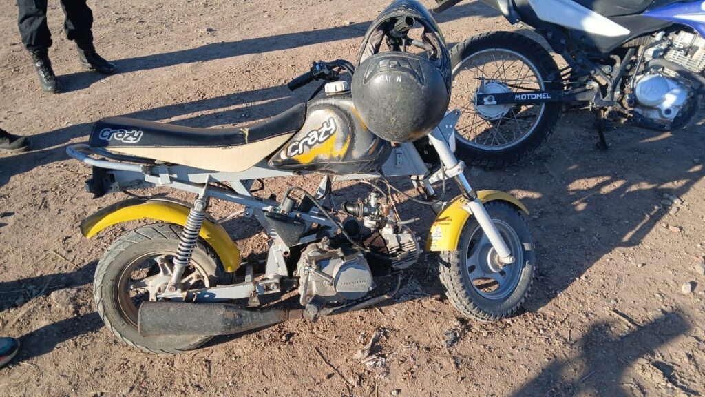 Operativo de la Guardia Urbana Roldán durante controles de motovehículos