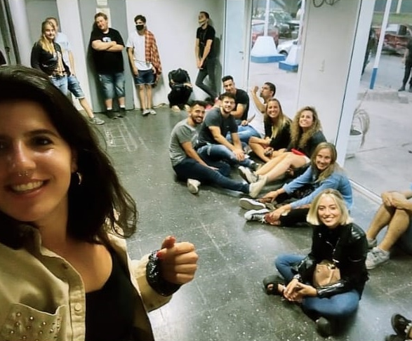 La selfie clandestina