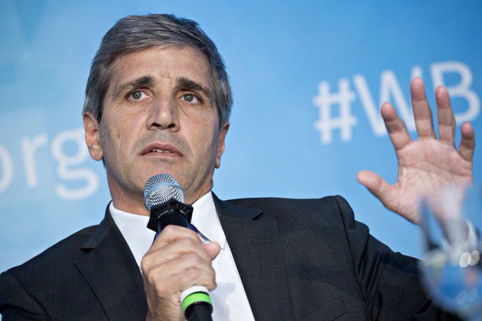 Reforma tributaria FMI: el ministro de Economía Luis Caputo