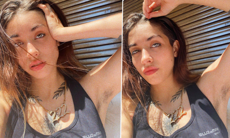 María Becerra se mostro al natural y causó polémica