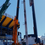 Así avanza la nueva bandeja del Gigante de Arroyito: la obra que cambiará la cara del estadio de Rosario Central Obras de la nueva bandeja del Gigante de Arroyito en construcción