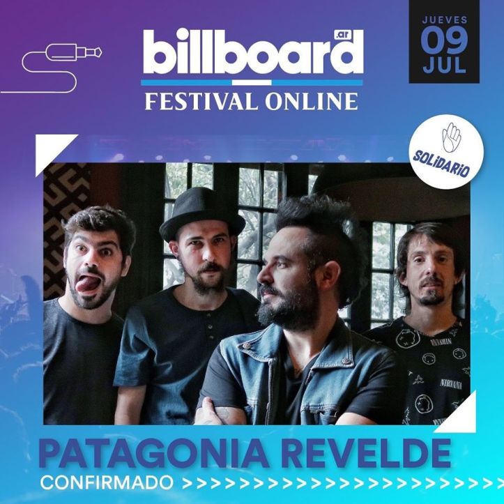 Patagonia Revelde en el Billboard Festival Online
