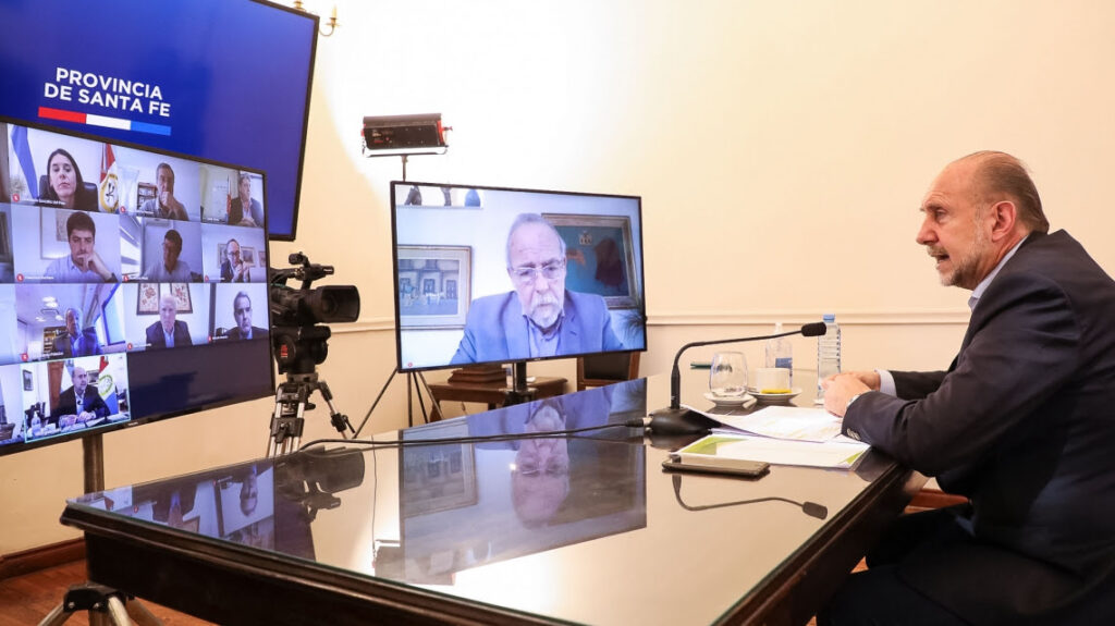 Perotti se reunió con la BCR para avanzar en aspectos que hacen a la administración de la Hidrovía