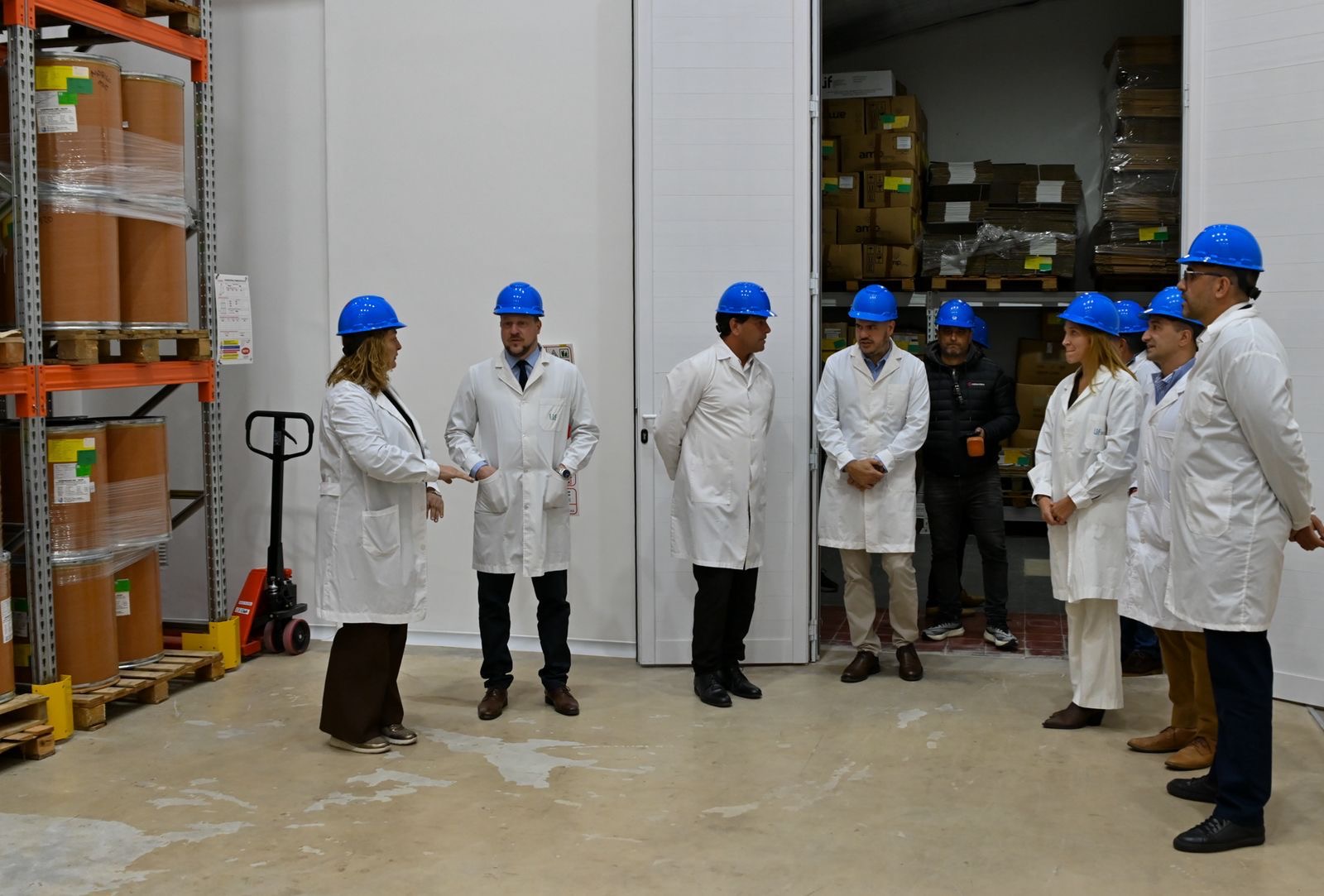 Recorrido por el nuevo depósito del LIF Santa Fe junto a Ciancio - producción pública de medicamentos