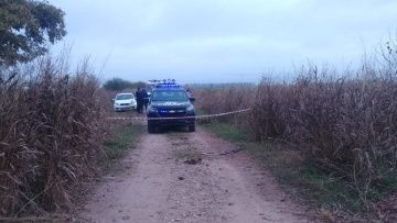 Roldán: hallaron el cuerpo de un joven con quemaduras