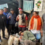 Donaciones personas en situación de calle Rosario: entrega en barrio