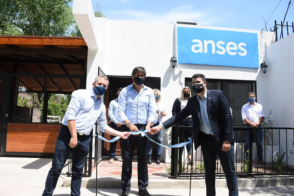 inauguró nueva oficina anses