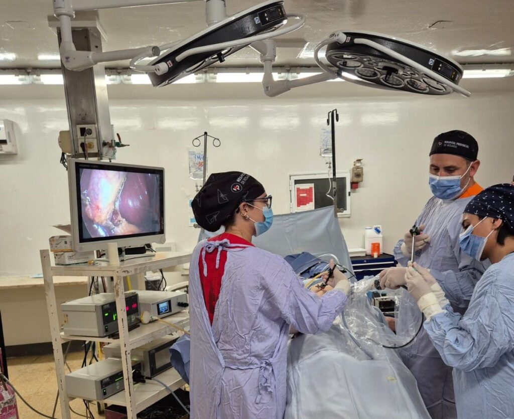 Semana de la Vesícula Hospital Provincial Rosario quirófano