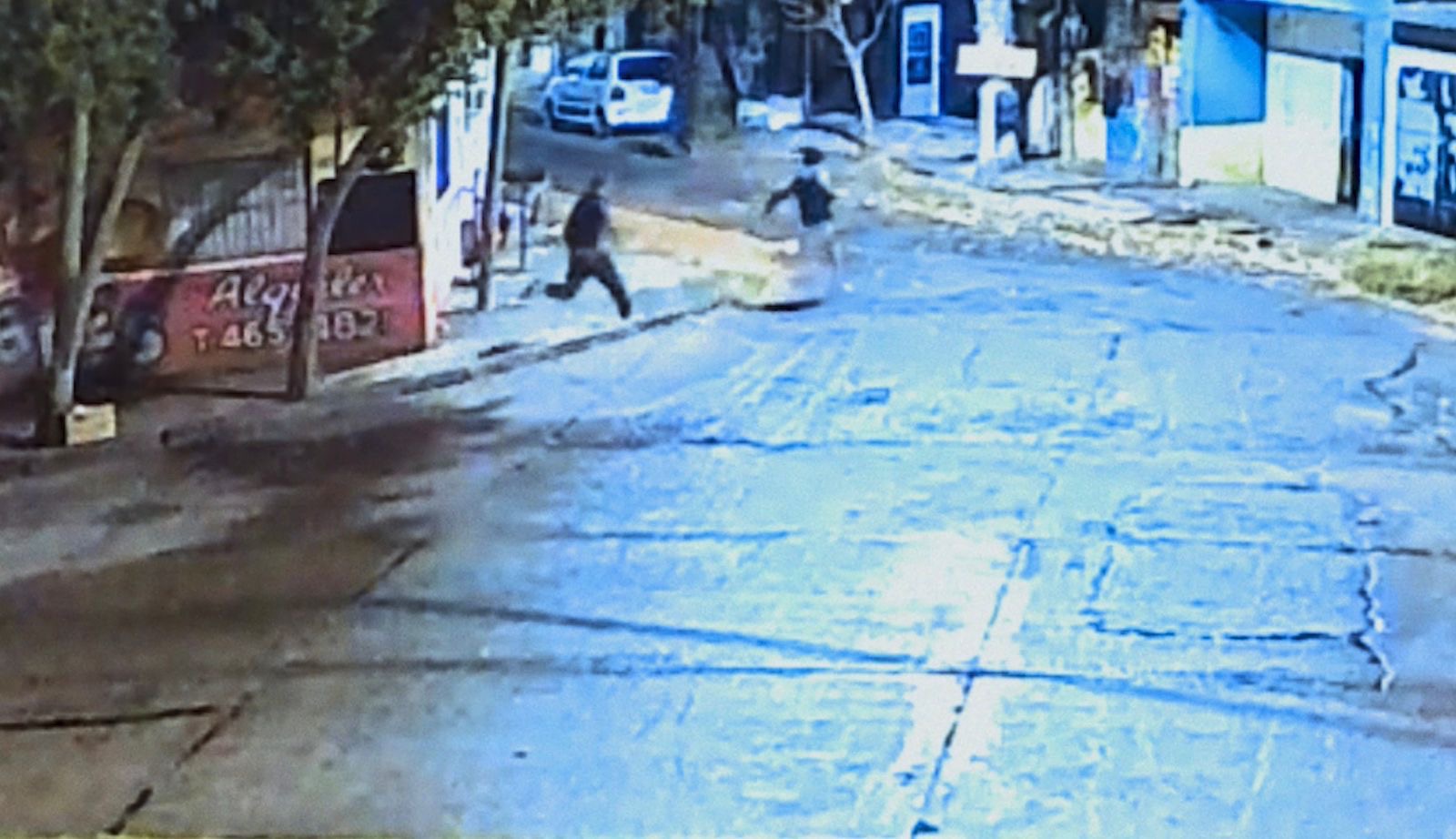 sistema Lince Rosario identifica sospechosos corriendo tras ataque con bombas molotov