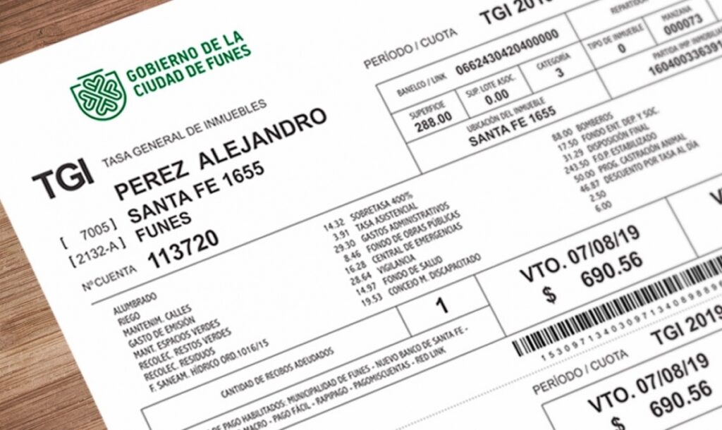 TGI: el municipio de Funes lanza un programa para regularizar las deudas mayores a 50 mil pesos