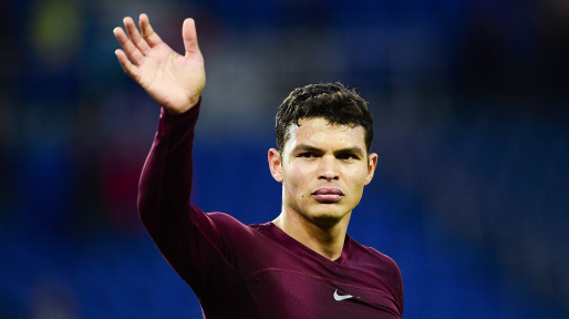 Thiago Silva se despide del Parque de los Príncipes ante el Celtic