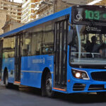TUP Google Maps Rosario colectivo en parada