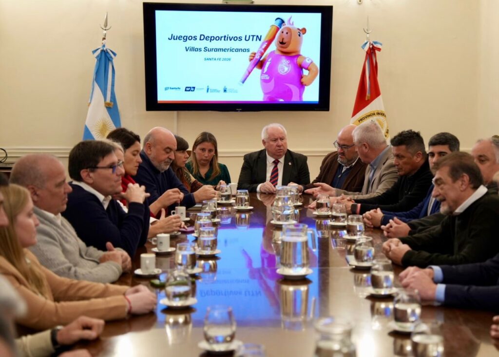 Villas deportivas Santa Fe: el Gobierno y la UTN firmaron el convenio que alojará a 1.500 estudiantes en los Juegos Suramericanos 2026