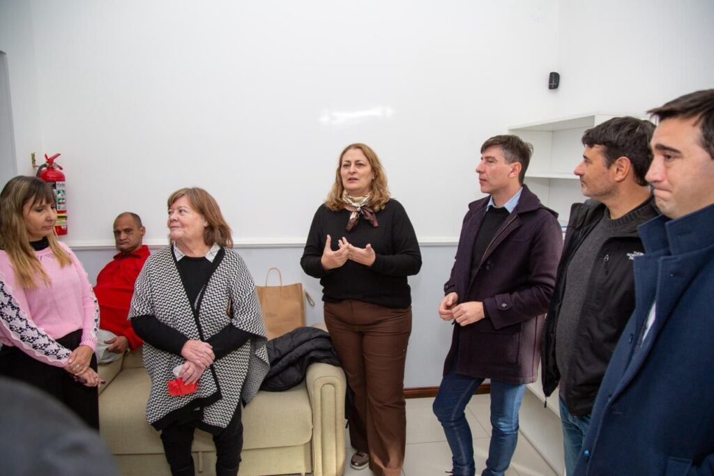 Vivienda recuperada del delito convertida en hostal de salud mental en Granadero Baigorria