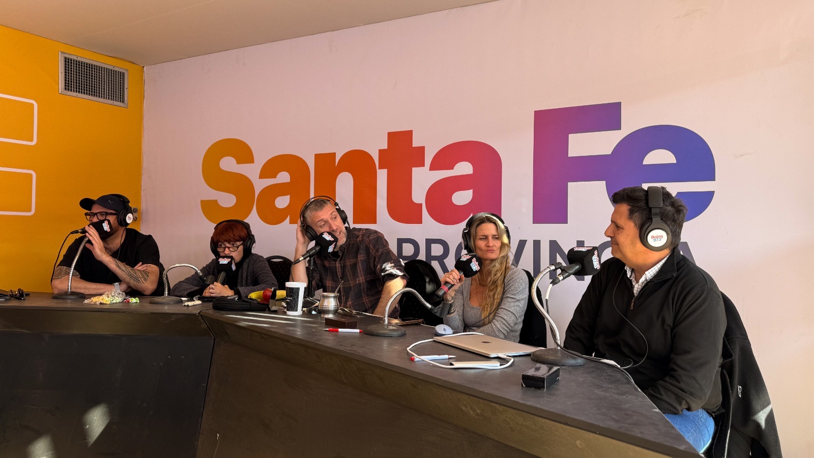Escalante Agroactiva 2026 stand Santa Fe Provincia entrevista radial