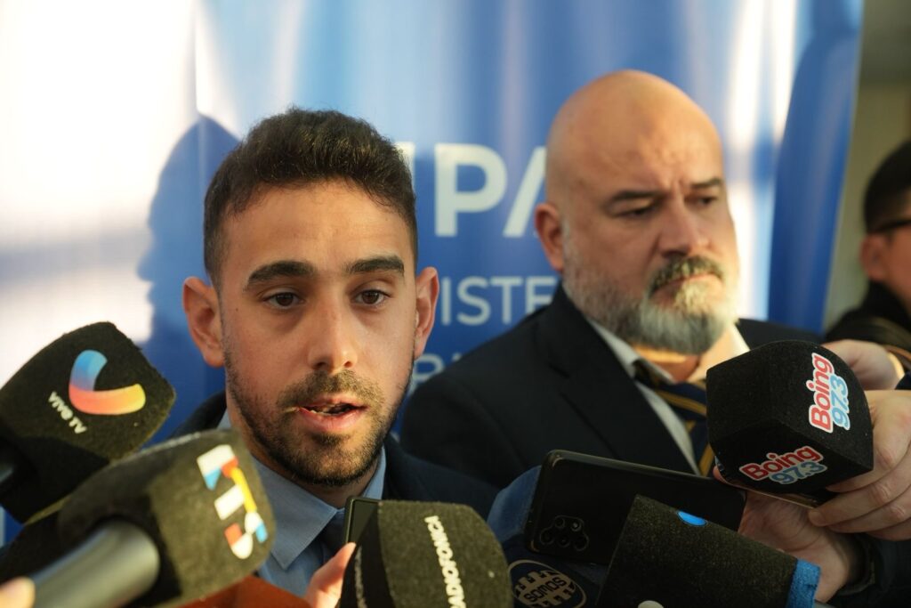 Funcionarios judiciales y policiales informan sobre la investigación en General Lagos