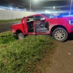 Choque entre un camión y una camioneta en Roldán: tres adultos mayores lesionados y un detenido