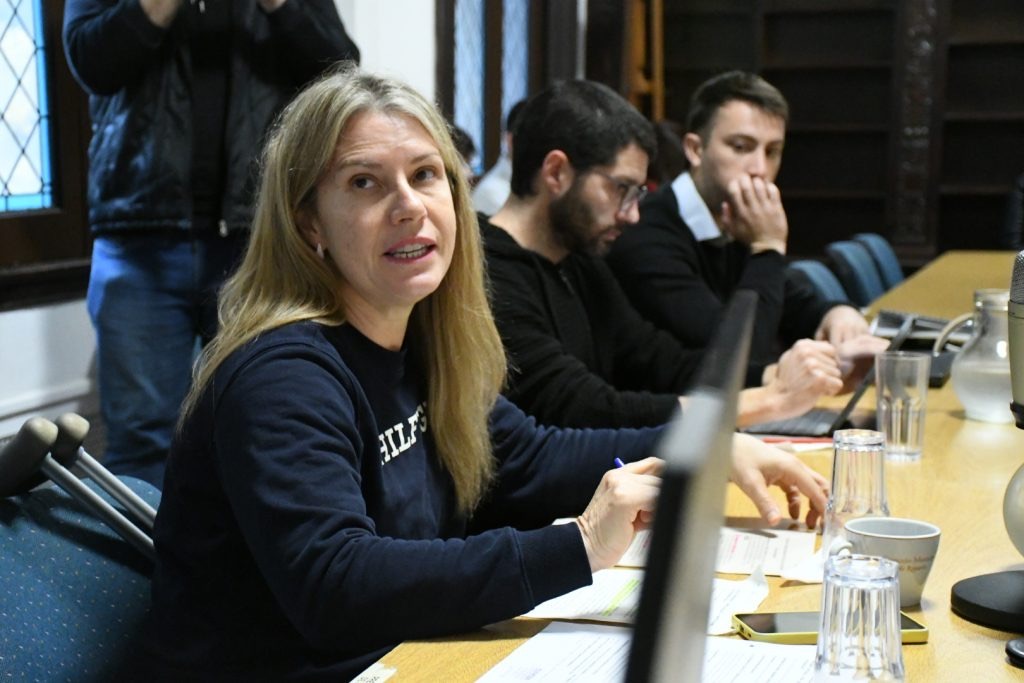 Anahí Schibelbein presidió la reunión de la comisión