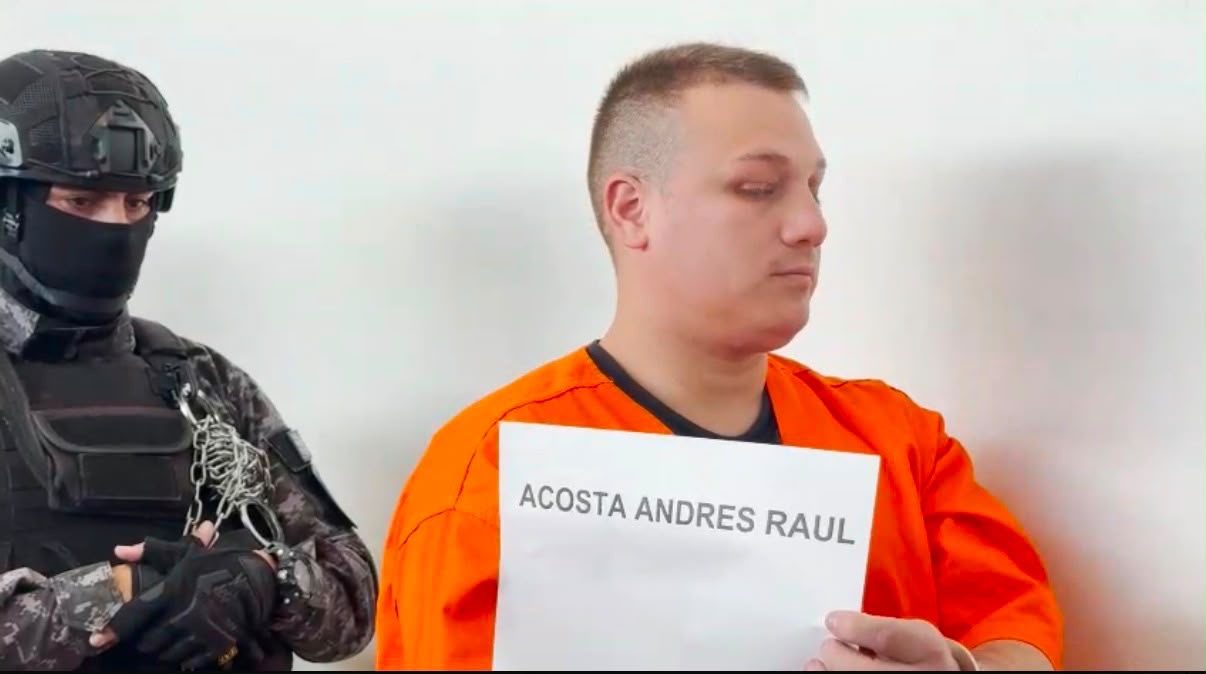 Andrés Raúl Plin Acosta identificado durante el procedimiento de las TOE