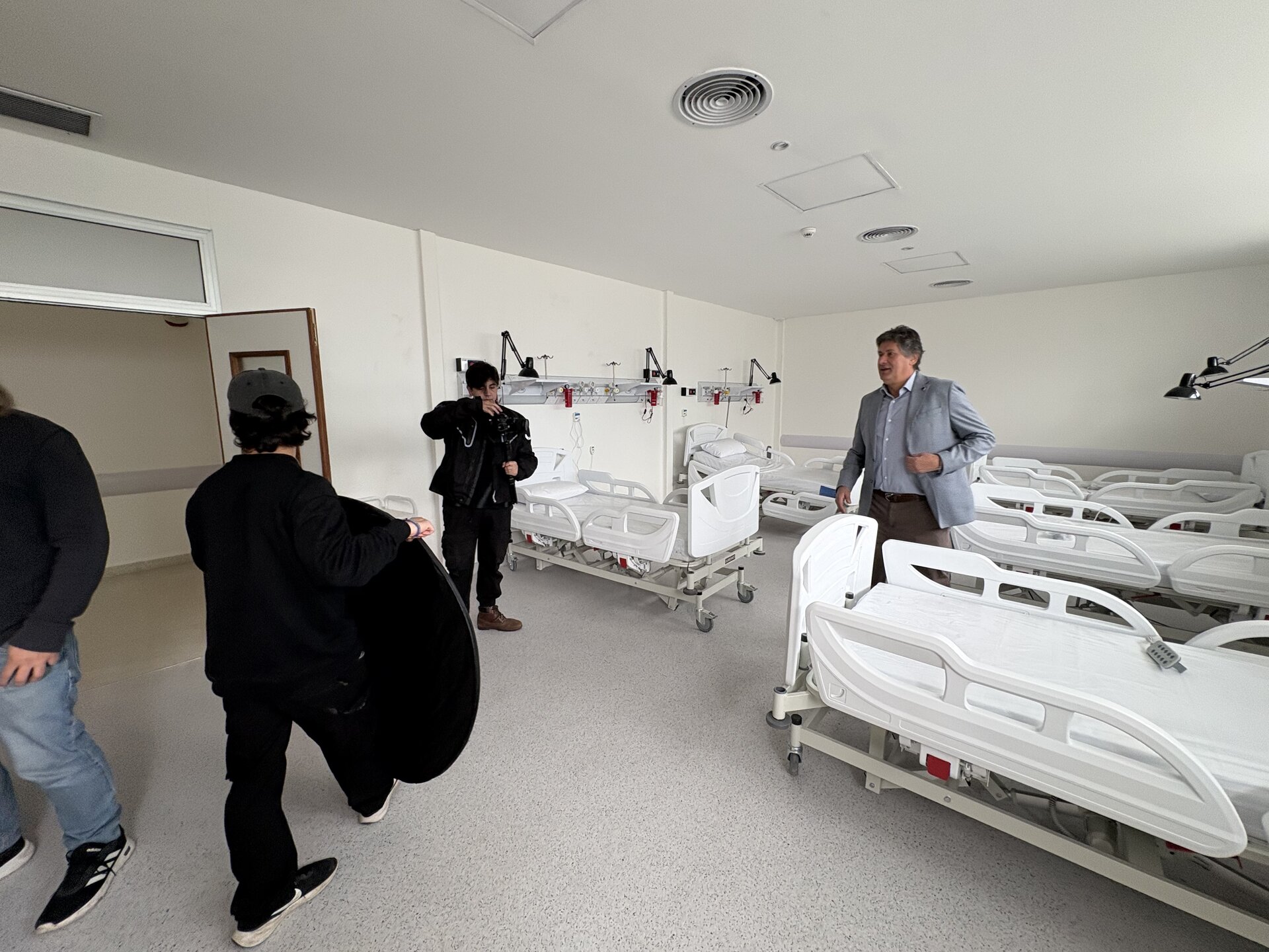 Backstage exclusivo del rodaje del spot publicitario del Hospital SAMCo de Funes